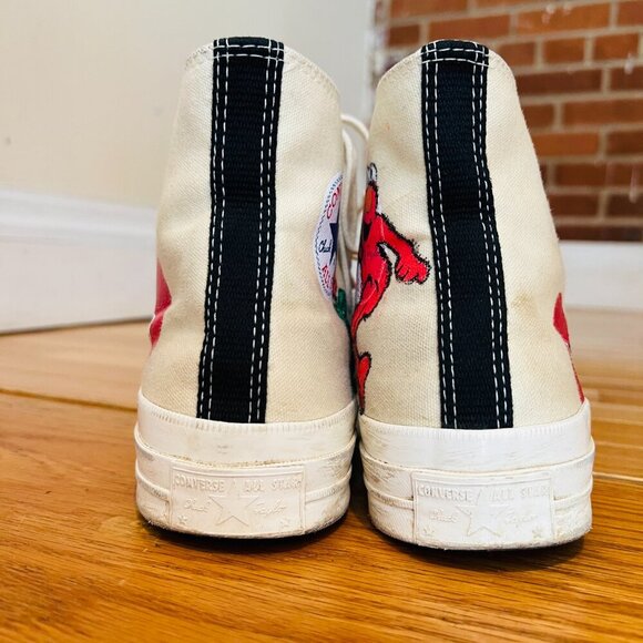 Converse x Comme des Garcons Chuck 70 PLAY shoes sneakers 9 - Picture 9 of 16